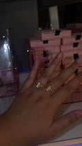 ADJUSTABLE CROSS RING
