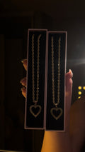HEART ROLEX NECKLACE